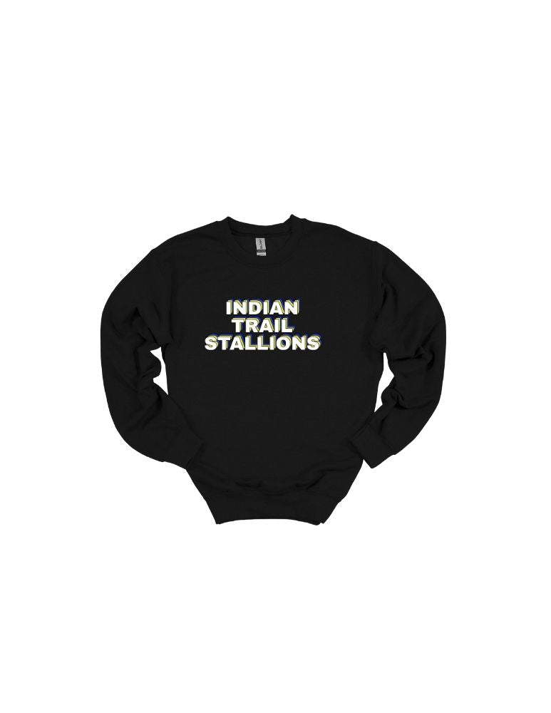 Indian Trail Stacked Crewneck