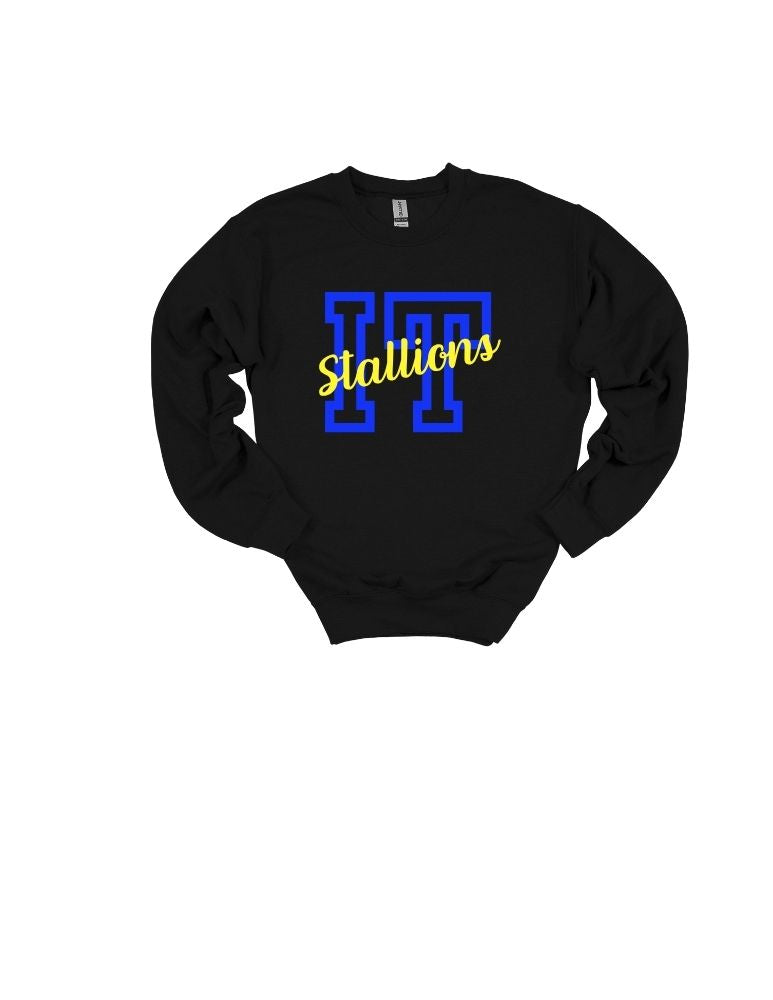 Indian Trail Block Crewneck