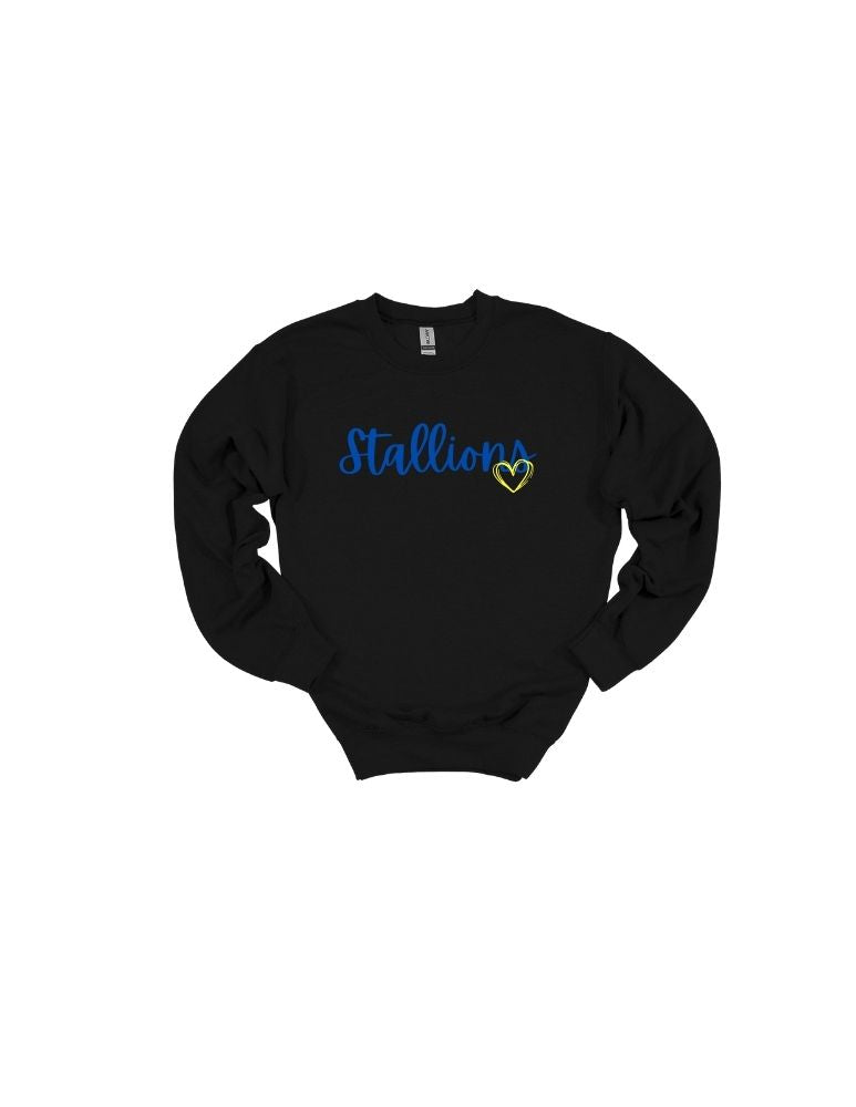 Indian Trail Heart Crewneck