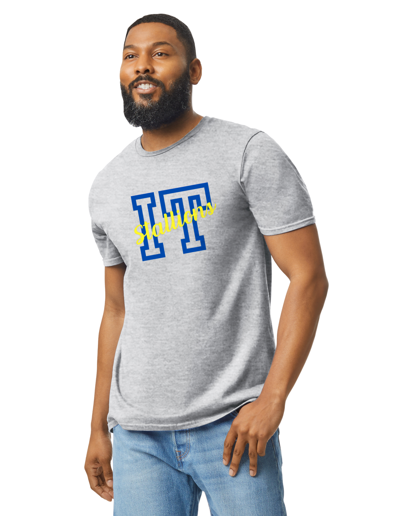 Block Light Gray T-shirt