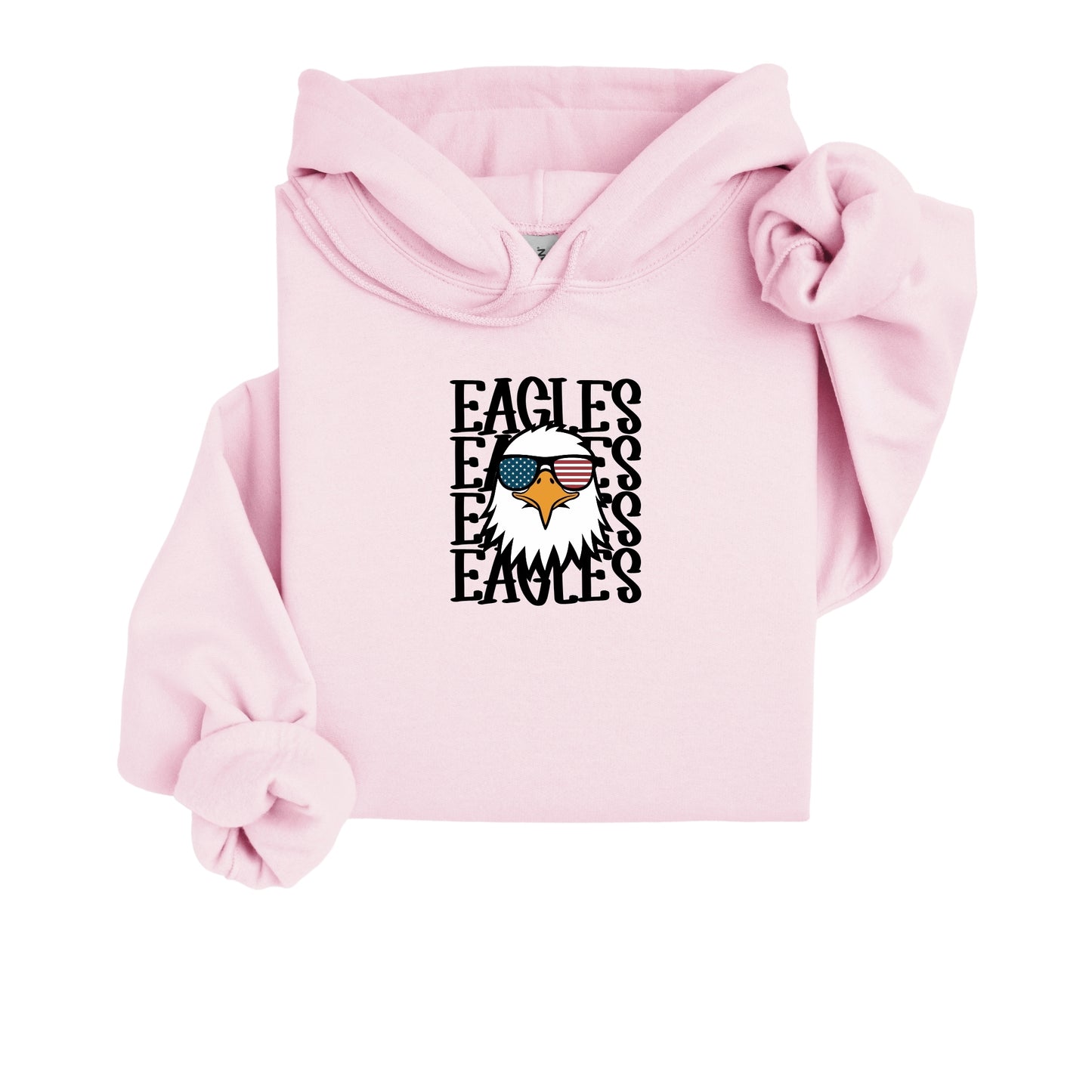 Stacked Eagle Hoodie