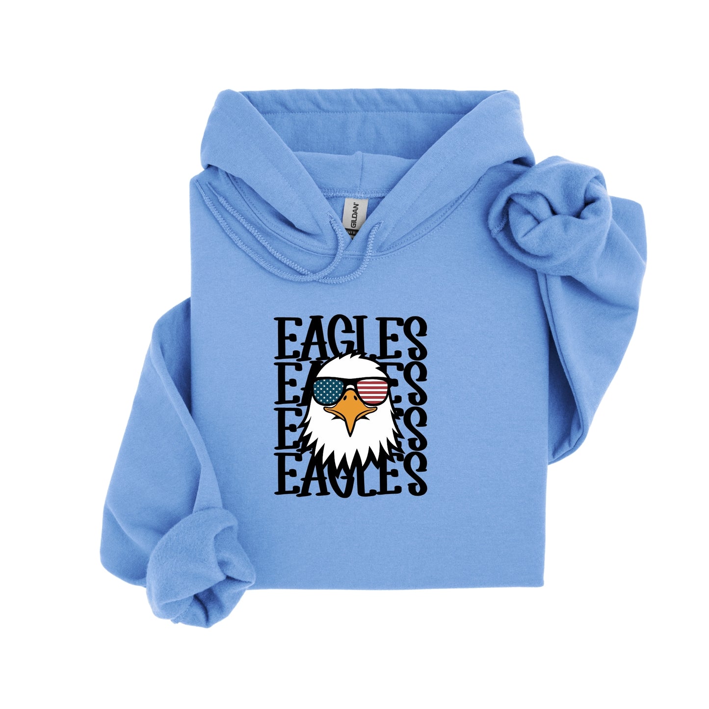 Stacked Eagle Hoodie