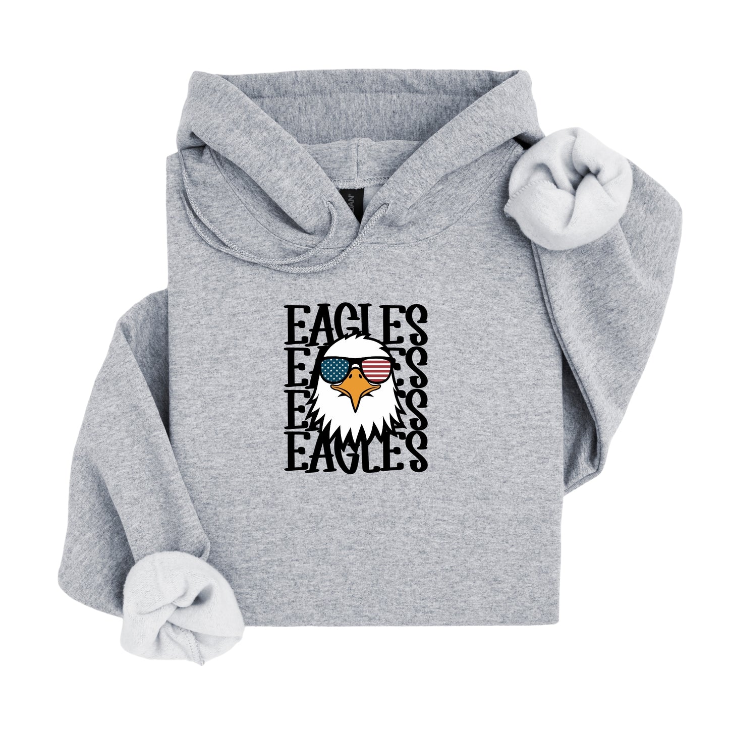 Stacked Eagle Hoodie