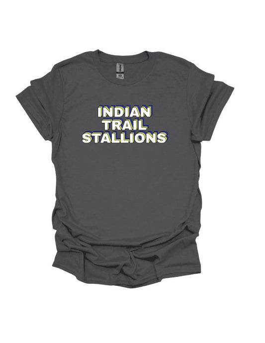 Indian Trail Stacked Tshirt