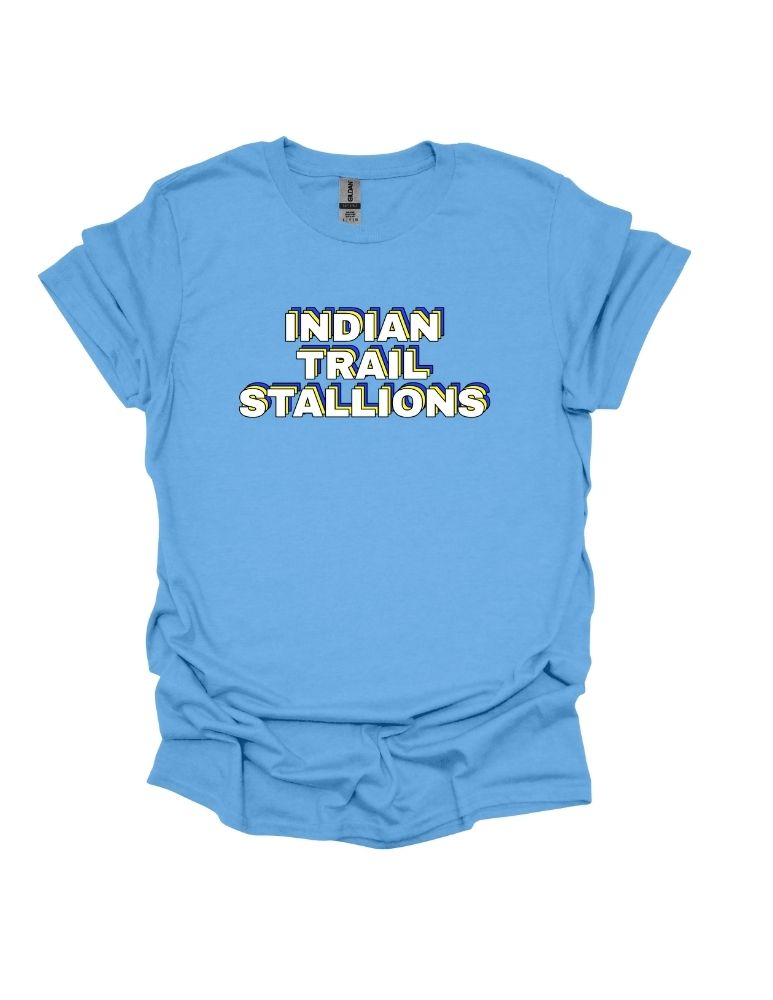 Indian Trail Stacked Tshirt