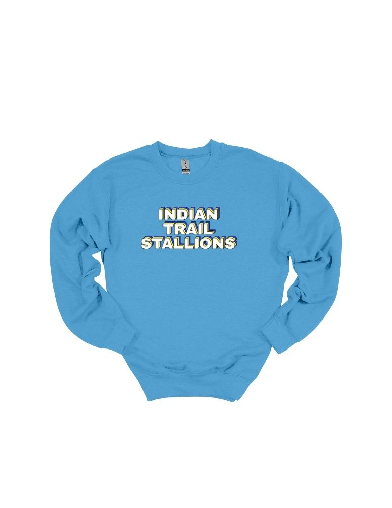 Indian Trail Stacked Crewneck