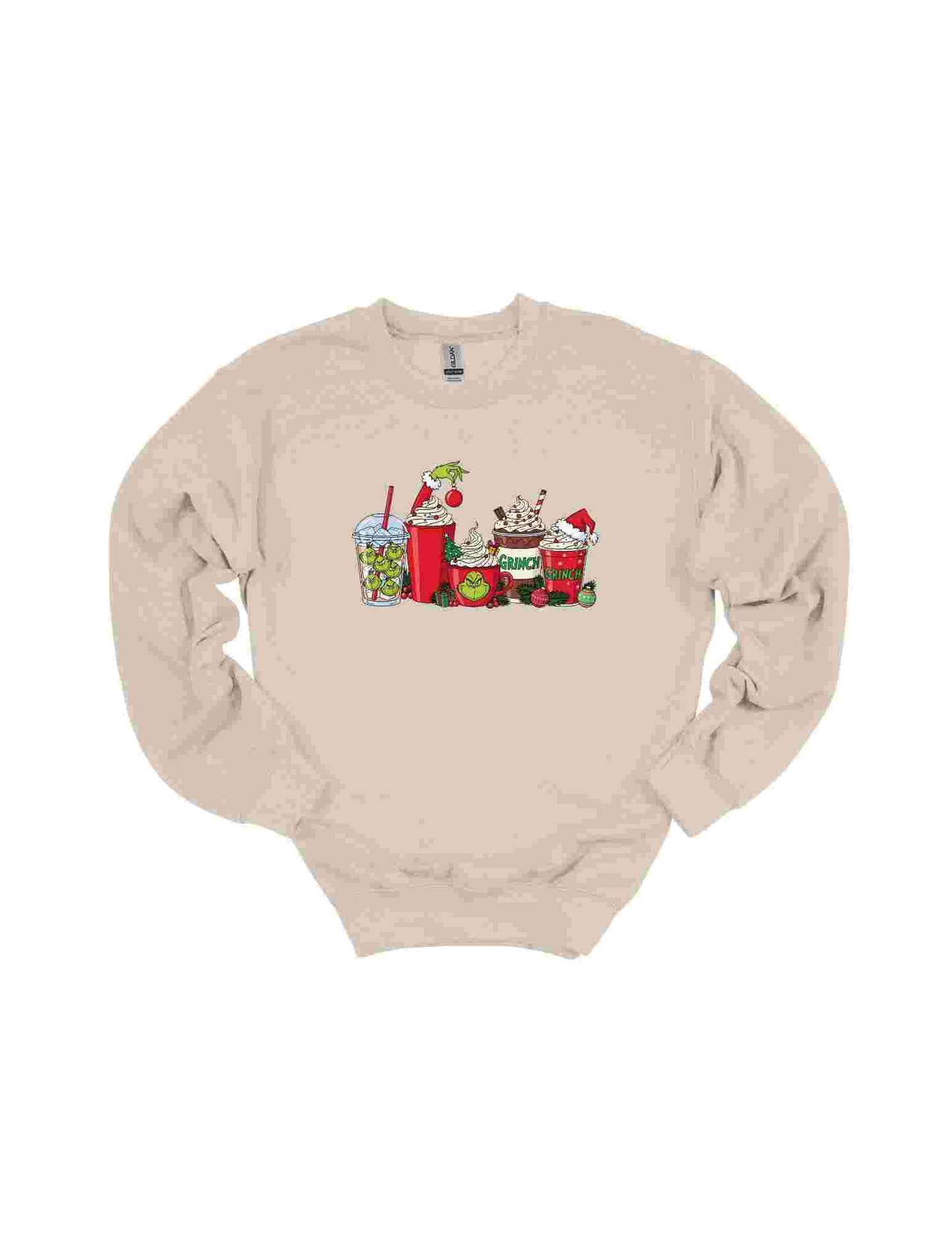 Grinch Cups Crewneck