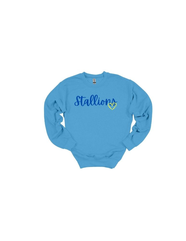 Indian Trail Heart Crewneck