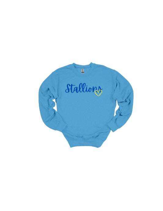 Indian Trail Heart Crewneck