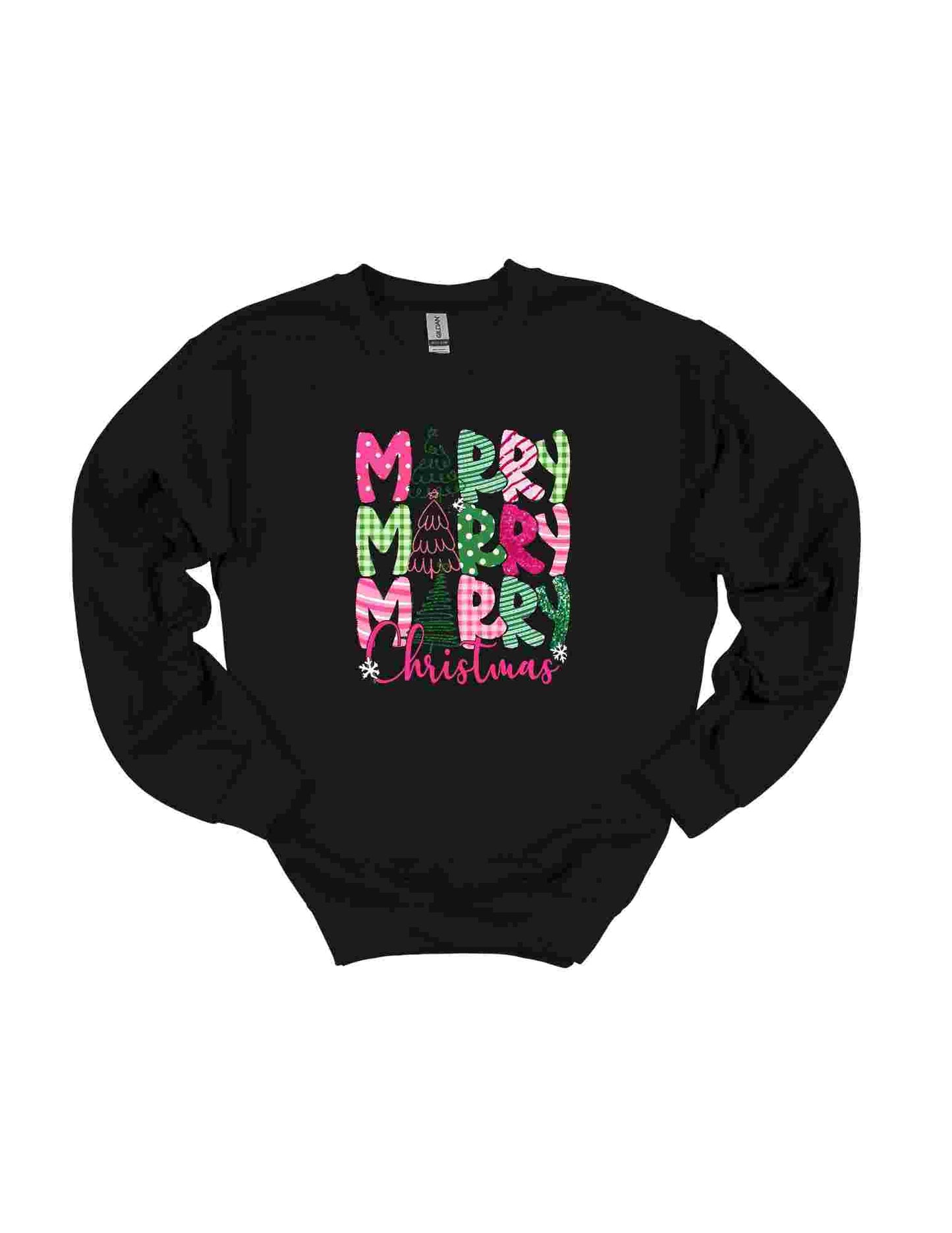 Merry Merry Merry Christmas Crewneck