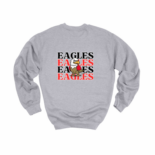 Indy Front & Back Crewneck