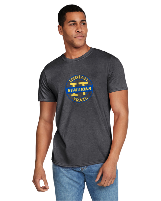 IT Round Color Dark Gray T-shirt
