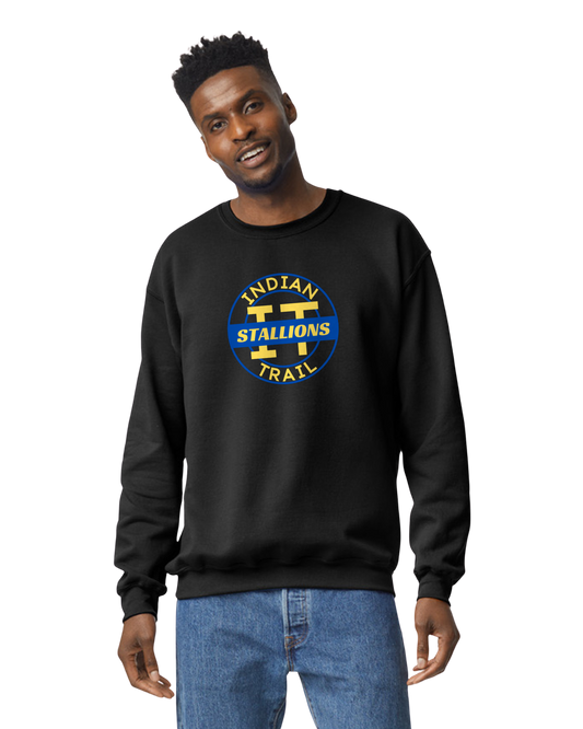IT Round Color Black Crewneck