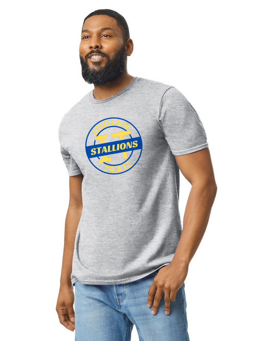 IT Round Color Light Gray T-shirt