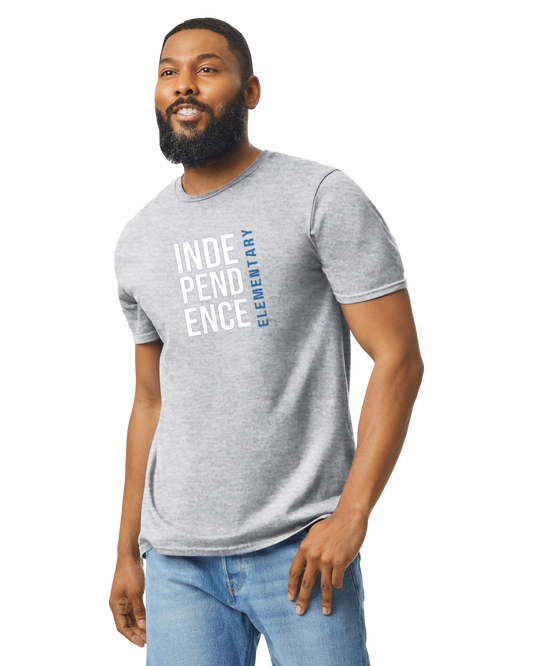 Indy Block Light Gray T-shirt