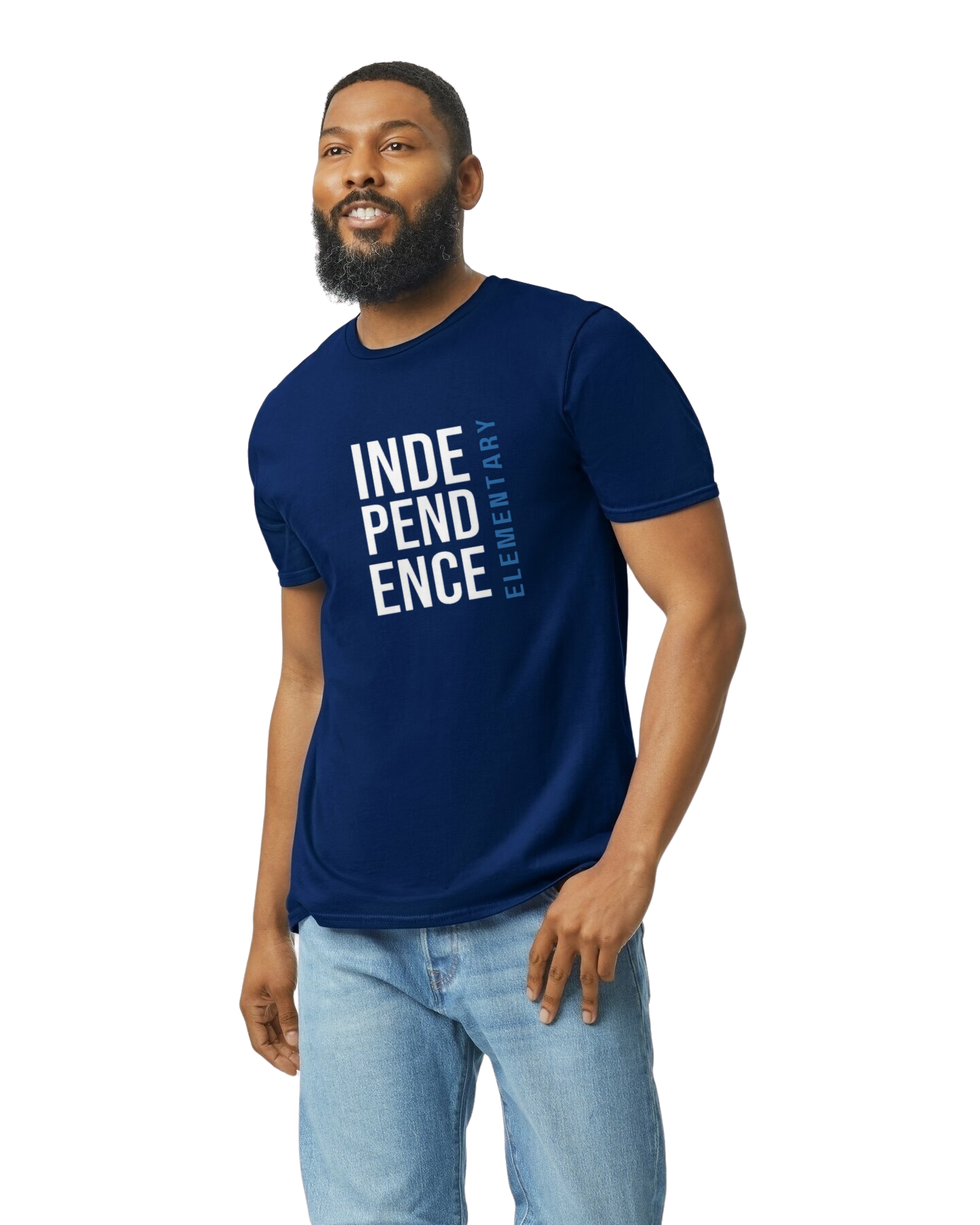Indy Block Navy Blue T-shirt