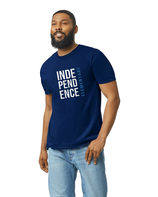 Indy Block Navy Blue T-shirt
