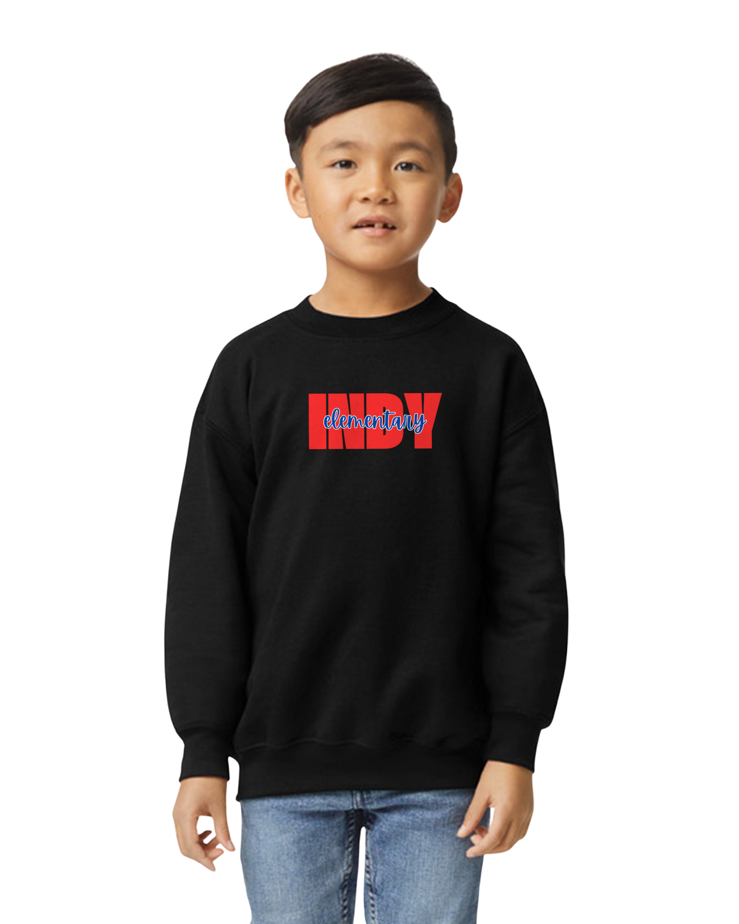 Youth Indy Black Sweatshirt