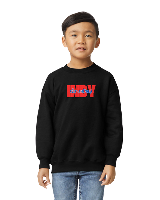 Youth Indy Black Sweatshirt
